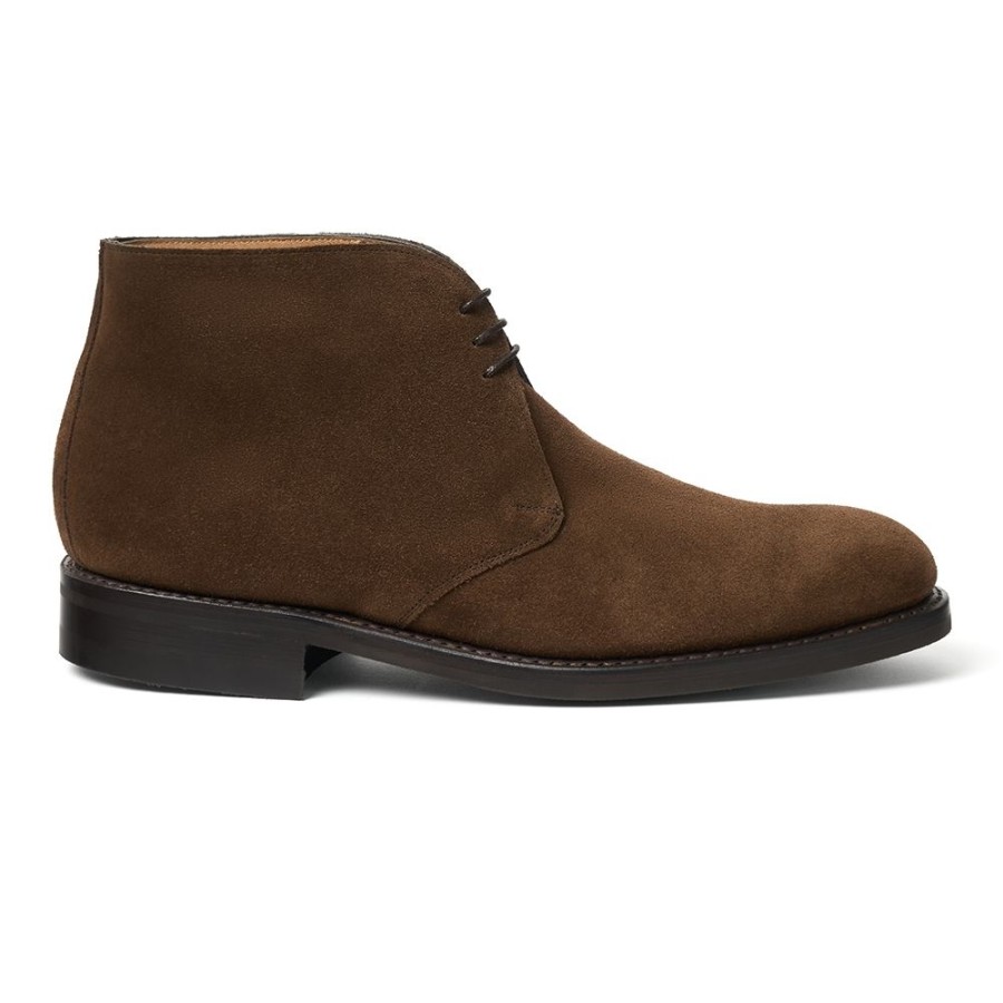 Men Cheaney Chukka Boots | Orton R Chukka Boot In Brown Suede