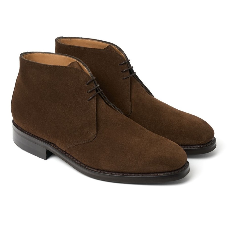 Men Cheaney Chukka Boots | Orton R Chukka Boot In Brown Suede