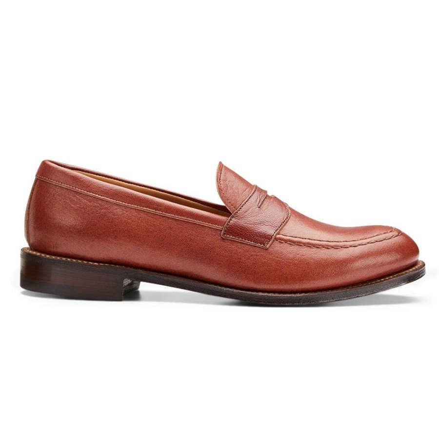 Women Cheaney Loafers | Kenmore Ef Penny Loafer In Tan Deerskin Leather