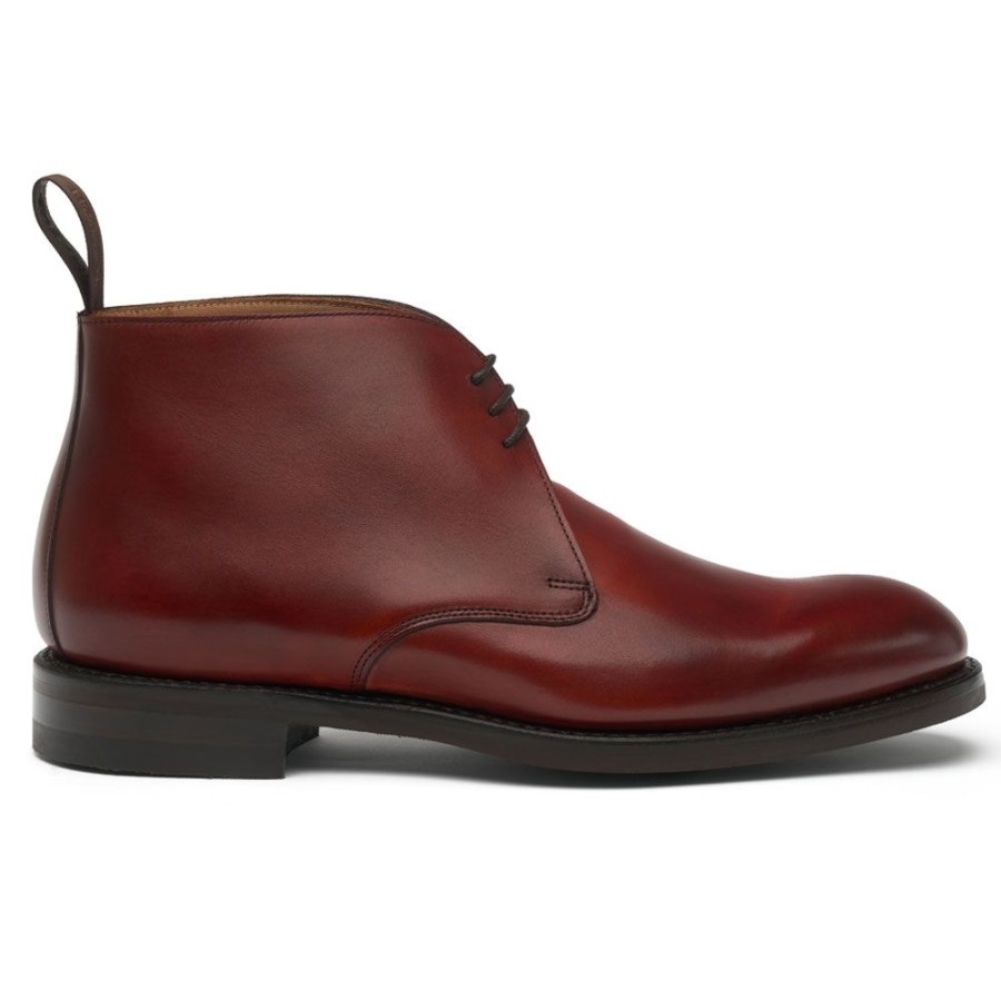 Men Cheaney Chukka Boots | Jackie Iii R Chukka Boot In Dark Leaf Calf Leather