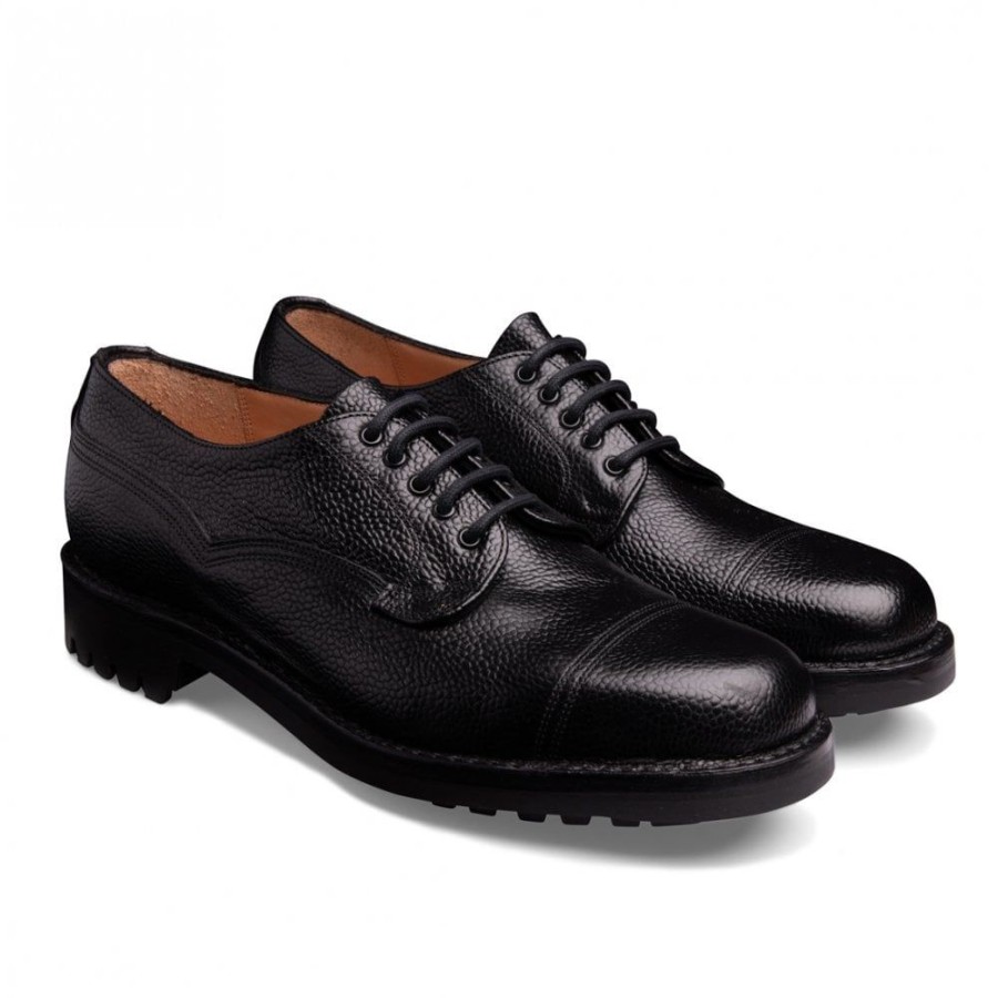 Men Cheaney Derbys | Cairngorm Ii C Veldtschoen Derby In Black Grain