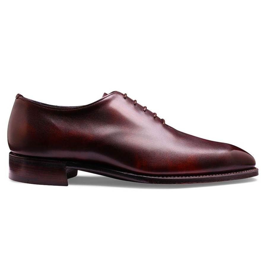 Men Cheaney Oxfords | Crowndale Wholecut Oxford In Brown Museum Calf Leather