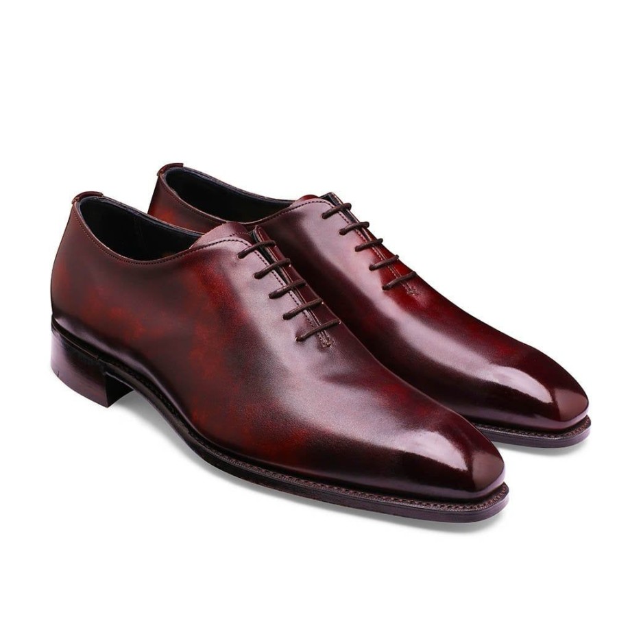 Men Cheaney Oxfords | Crowndale Wholecut Oxford In Brown Museum Calf Leather