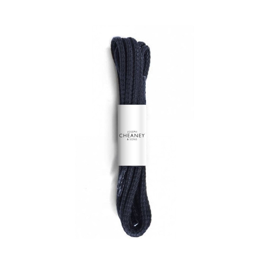 Accessories Cheaney | Shoe Laces - Navy- 75Cm (434/75 Navy)