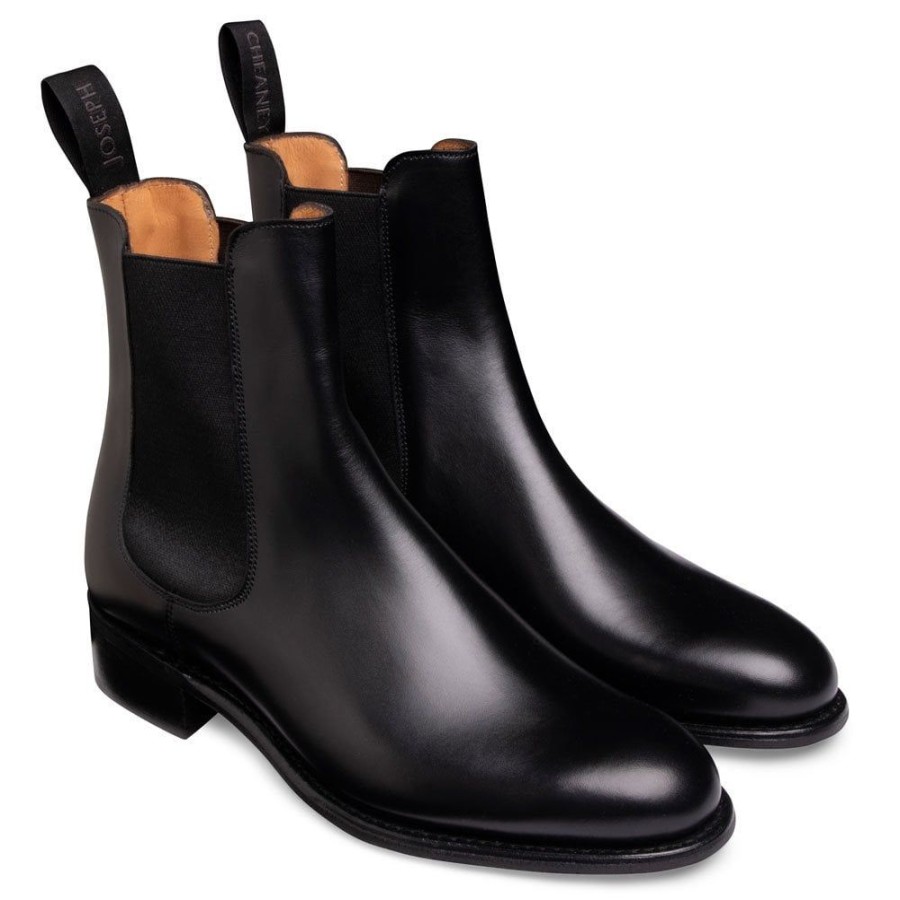 Women Cheaney Chelsea Boots | Avril D Chelsea Boot In Black Calf Leather