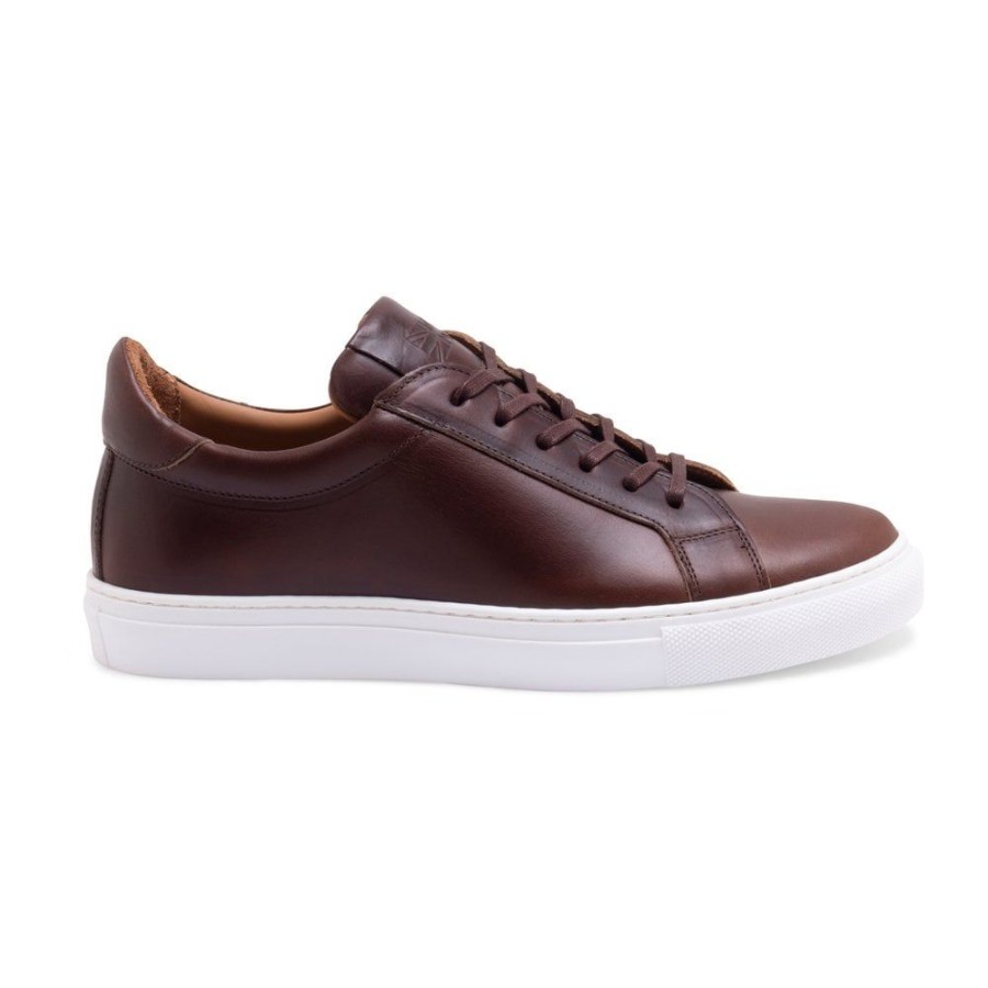 Men Cheaney X Goral Trainers | Kelham Trainer In Bourneville Chromexcel Leather