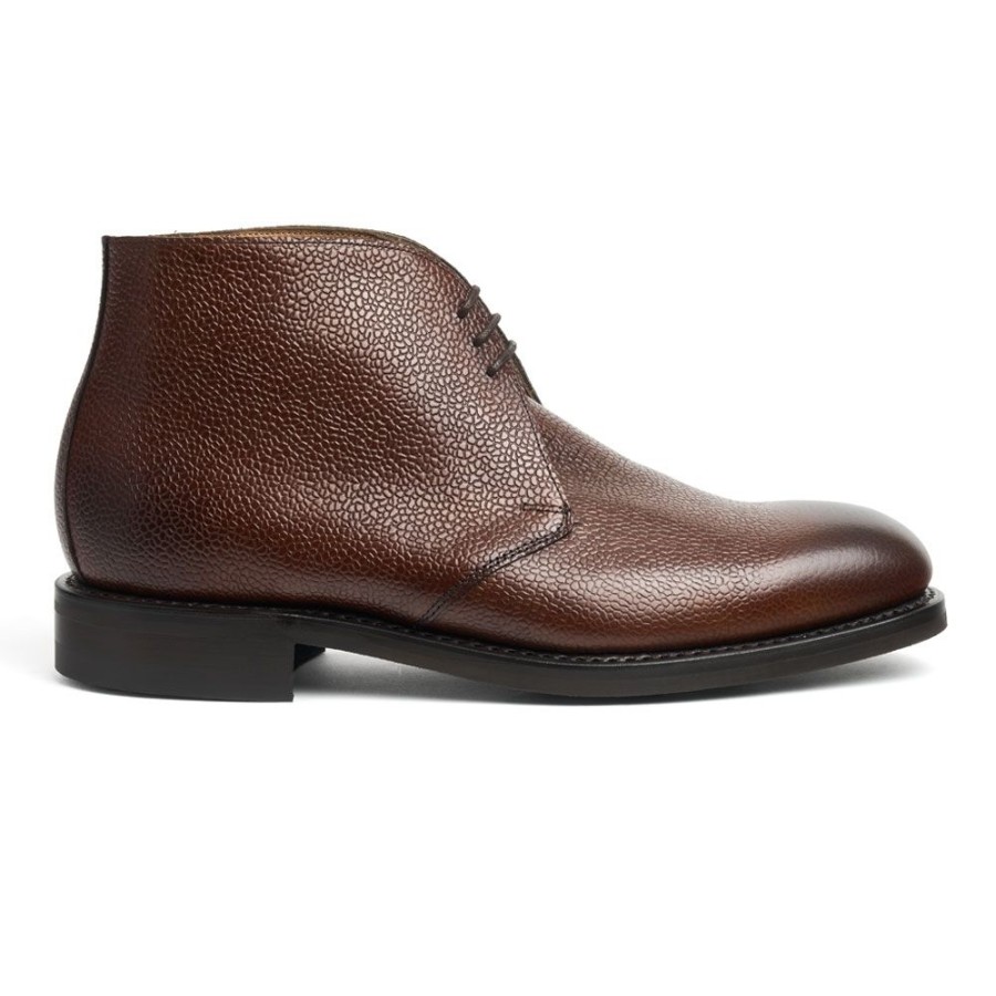 Men Cheaney Chukka Boots | Orton R Chukka Boot In Chestnut Grain