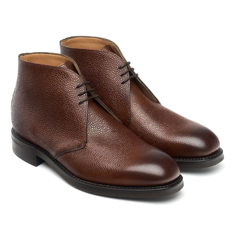 Men Cheaney Chukka Boots | Orton R Chukka Boot In Chestnut Grain