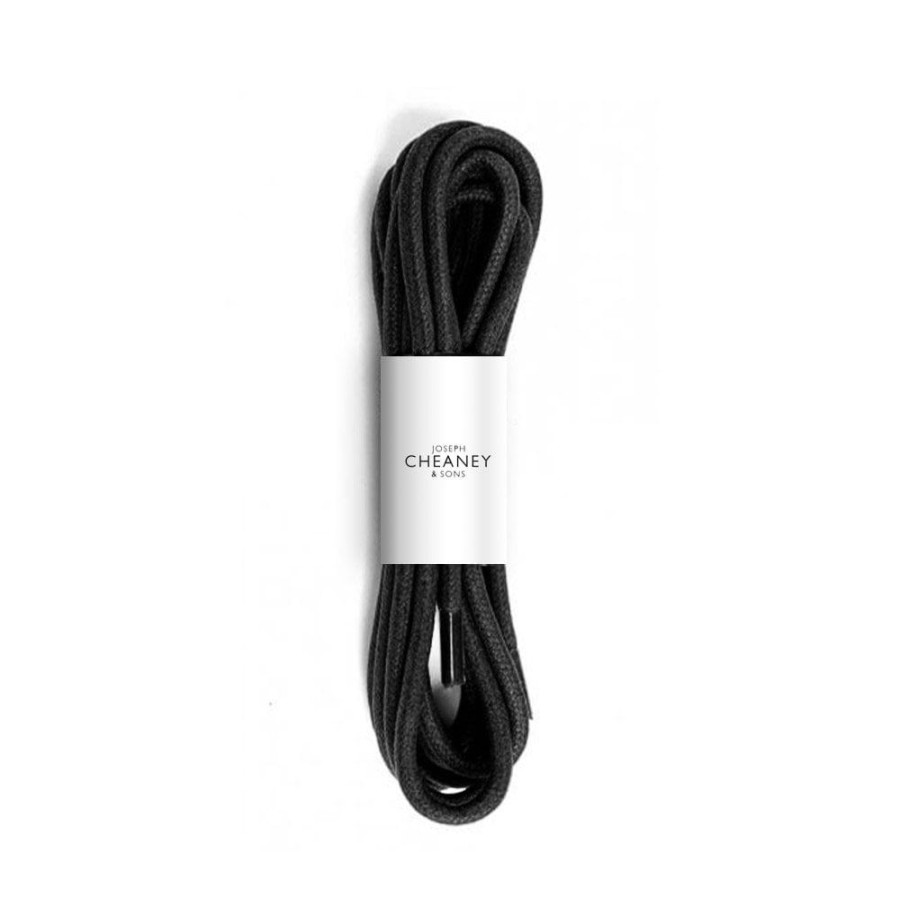 Accessories Cheaney | Boot Laces - Black - 110Cm (451/110 Black)