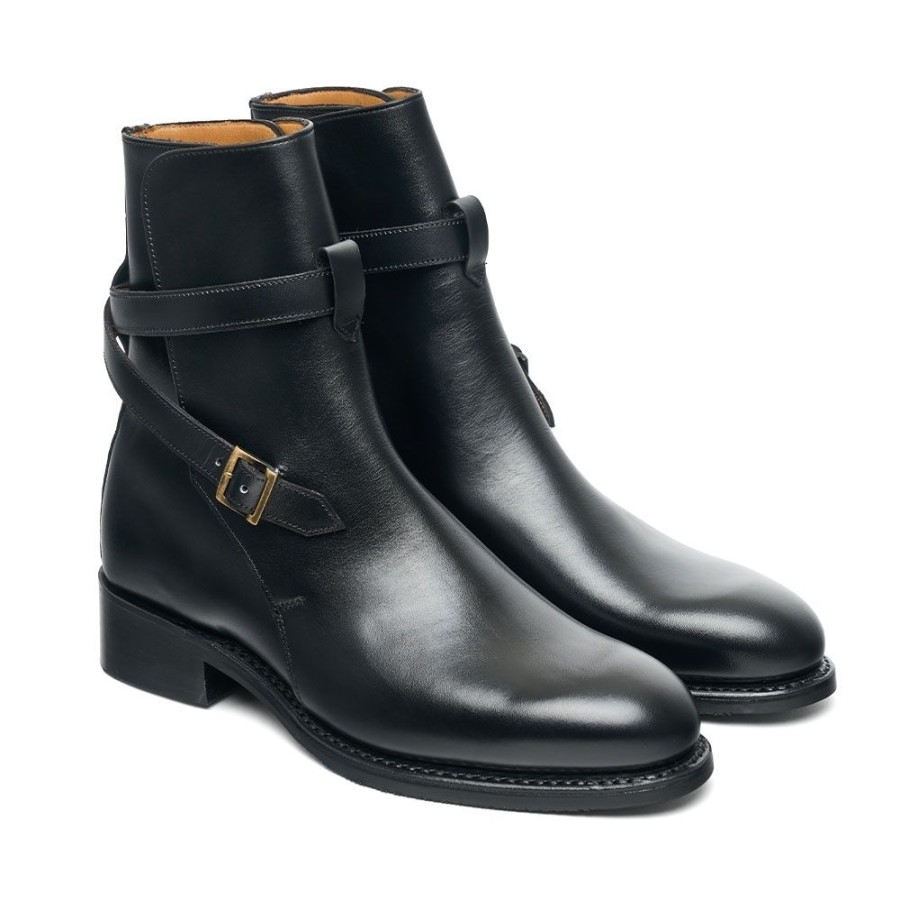 Women Cheaney Jodhpur Boots | Penelope Jodhpur Boot In Black Calf Leather