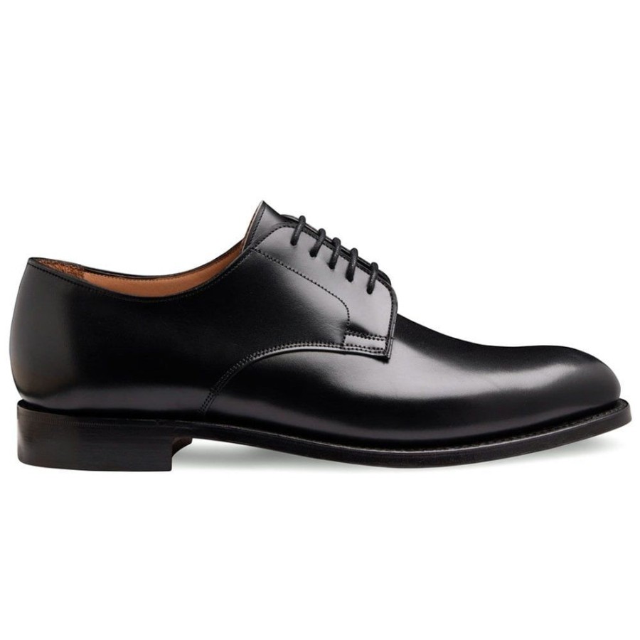 Men Cheaney Derbys | Albany Ii Derby In Black Calf Leather