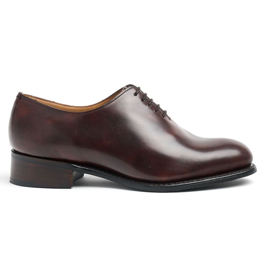 Women Cheaney Oxfords | Isobella Ii D Wholecut Oxford In Brown Museum Calf Leather