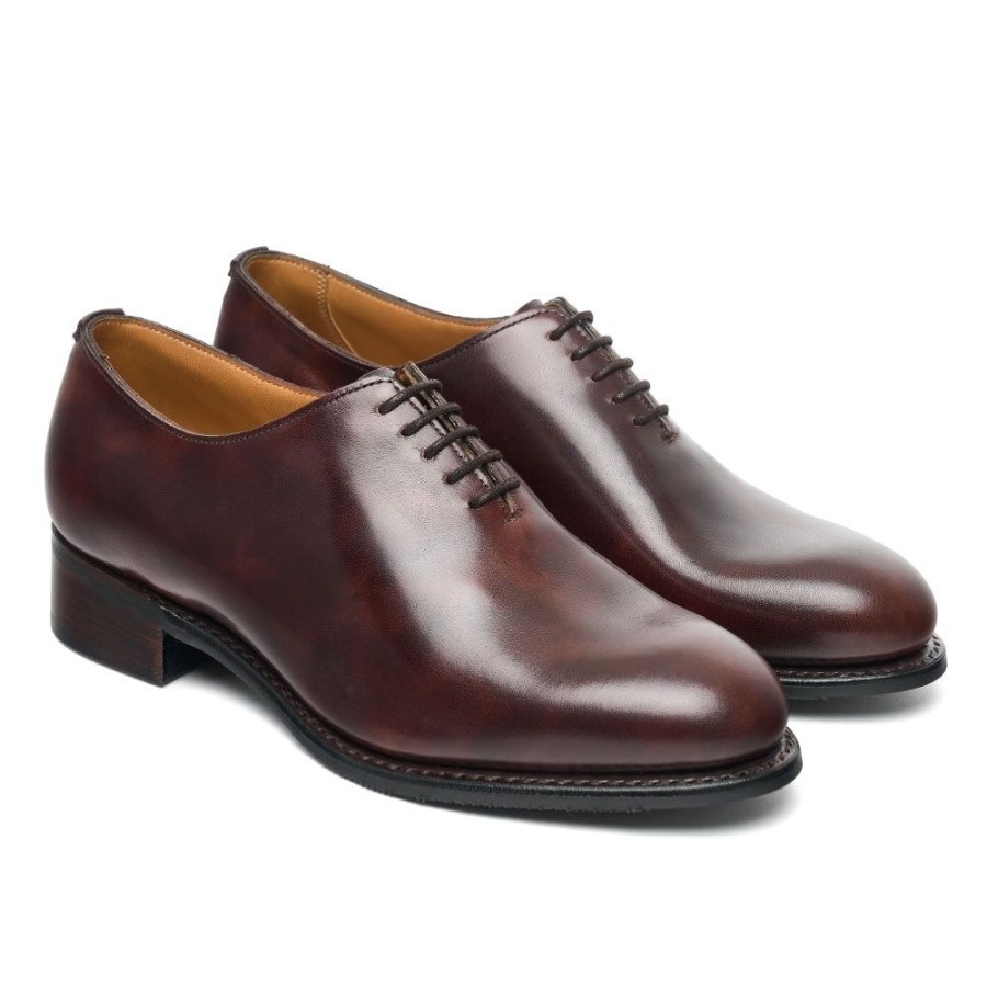 Women Cheaney Oxfords | Isobella Ii D Wholecut Oxford In Brown Museum Calf Leather