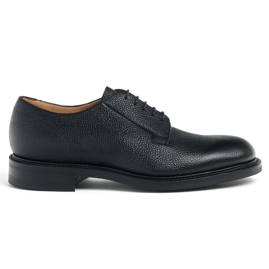 Men Cheaney Derbys | Deal Ii R Derby In Black Grain Leather