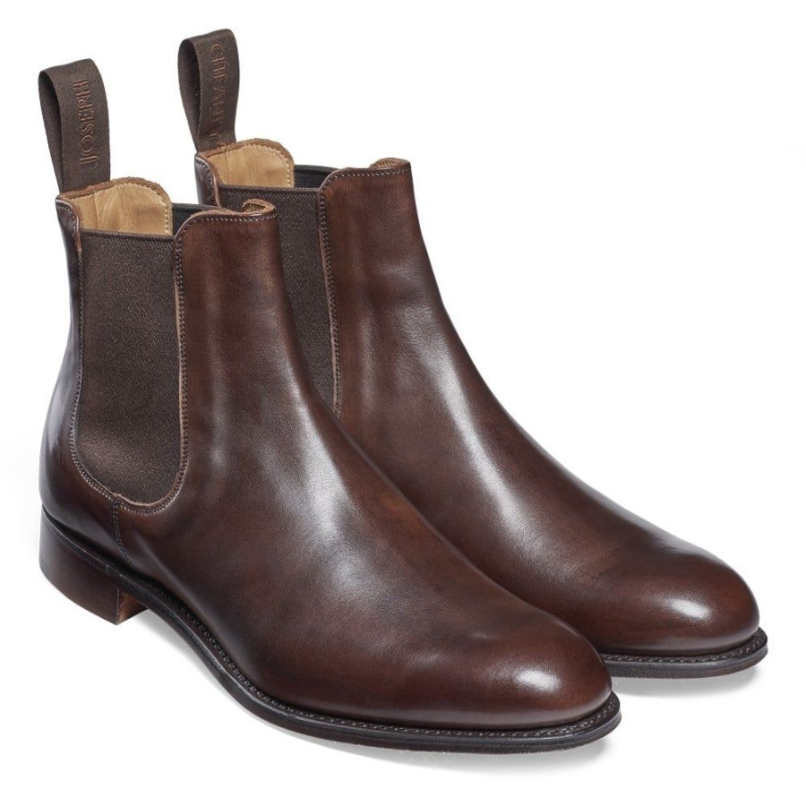 Women Cheaney Chelsea Boots | Clara Chelsea Boot In Mocha Calf Leather