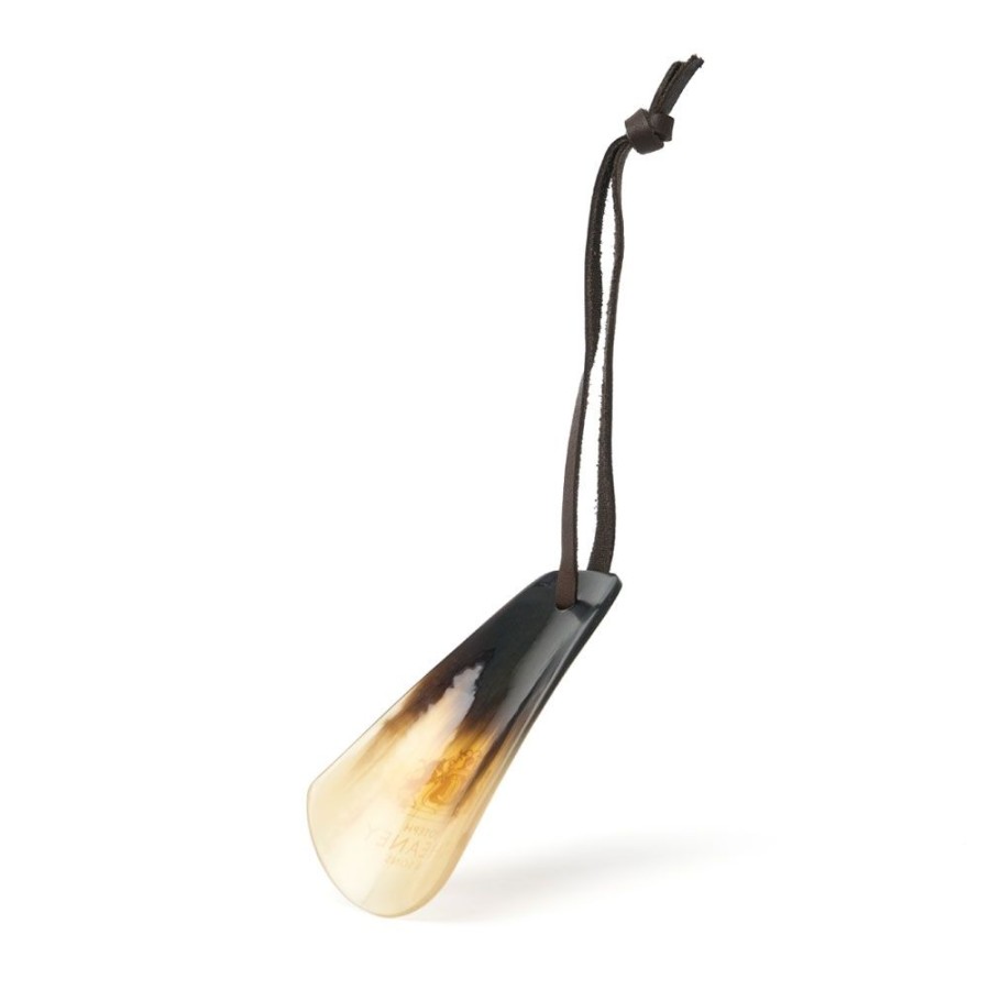 Accessories Cheaney | Shoe Horn With Leather Thong - 4 Inches