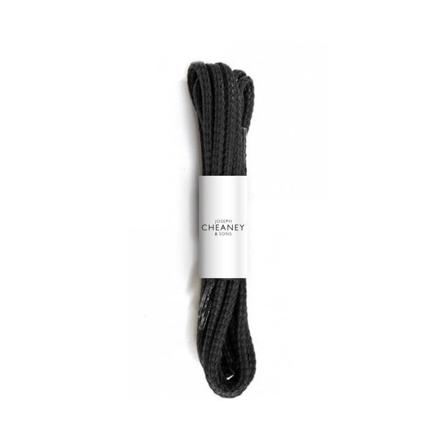 Accessories Cheaney | Boot Laces - Black - 100Cm (434/100 Black)