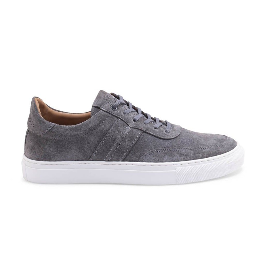 Men Cheaney X Goral Trainers | Steel Ii Trainer In Anthracite Suede