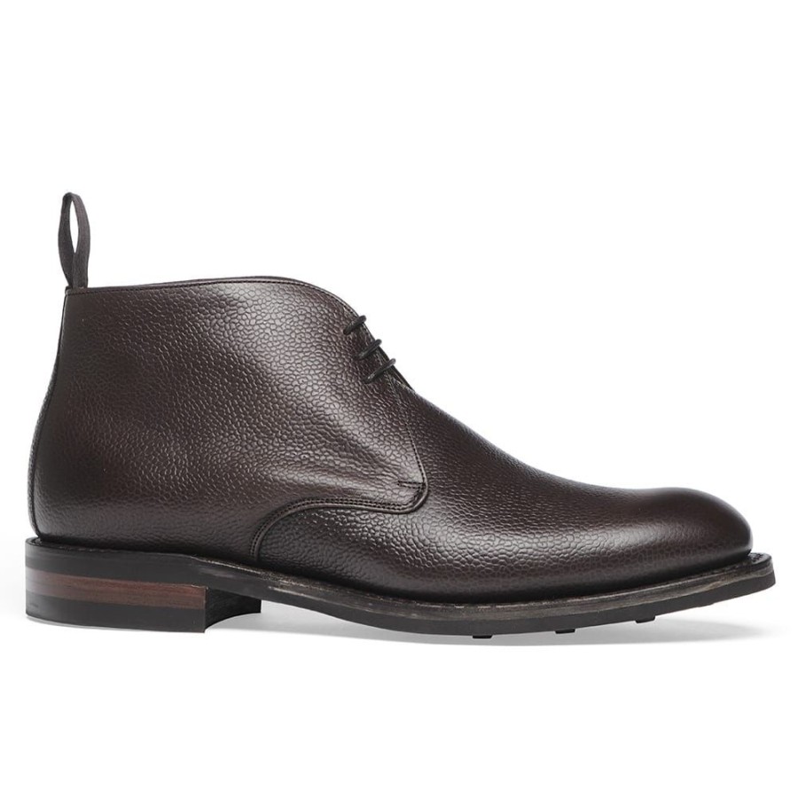 Men Cheaney Chukka Boots | Jackie Iii R Chukka Boot In Walnut Grain Leather