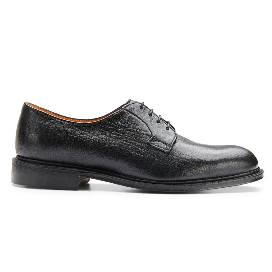 Women Cheaney Derbys | Kinloch Ef Derby In Black Deerskin Leather