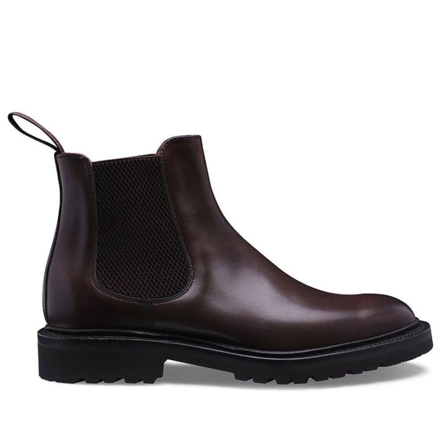 Women Cheaney Chelsea Boots | Cleo Chelsea Boot In Mocha Calf Leather