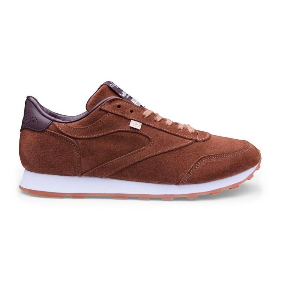 Men Cheaney X Walsh Trainers | Bannister Trainer In Fox Suede