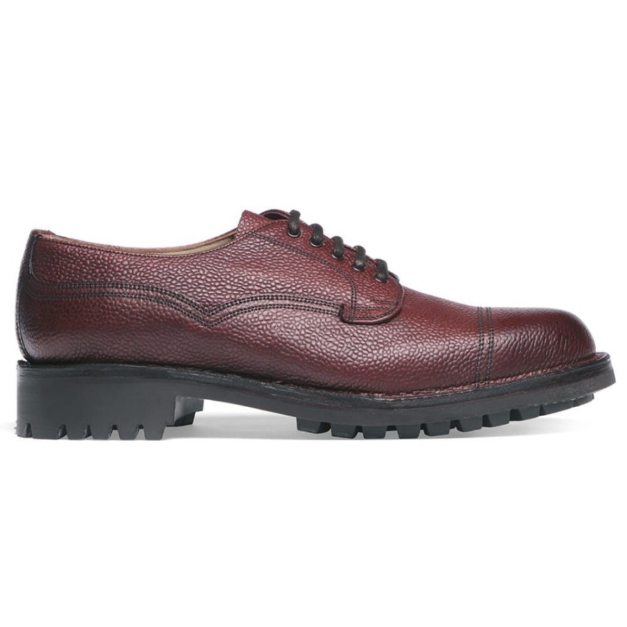 Men Cheaney Derbys | Cairngorm Ii C Veldtschoen Derby In Burgundy Grain