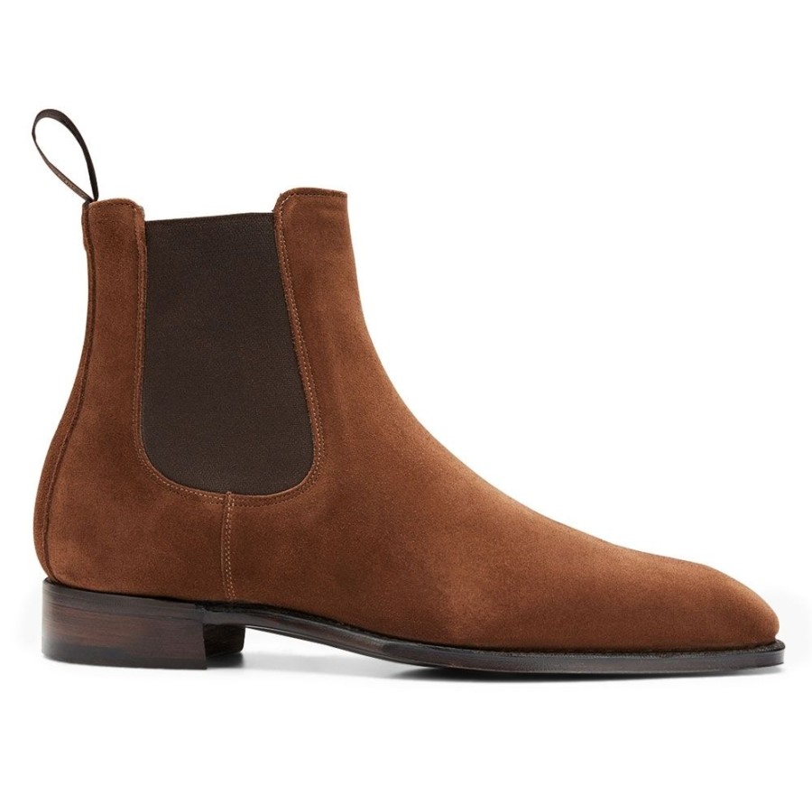 Men Cheaney Chelsea Boots | Godwin Chelsea Boot In Rustique Janus Suede