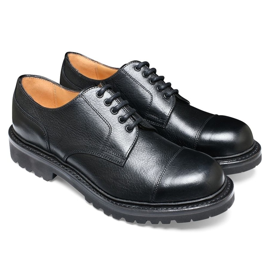 Women Cheaney Derbys | Patterson Gv Derby In Black Kudu Leather