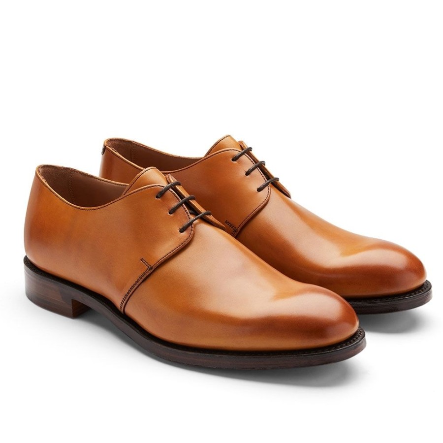 Men Cheaney Derbys | Bobby Ii Derby In Light Chestnut Calf Leather