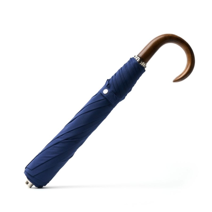 Accessories Cheaney | Telescopic Umbrella In Navy