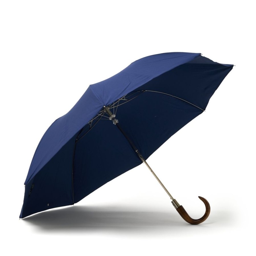 Accessories Cheaney | Telescopic Umbrella In Navy