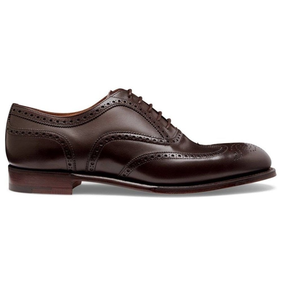 Men Cheaney Brogues | Arthur Iii Oxford Brogue In Mocha Calf Leather