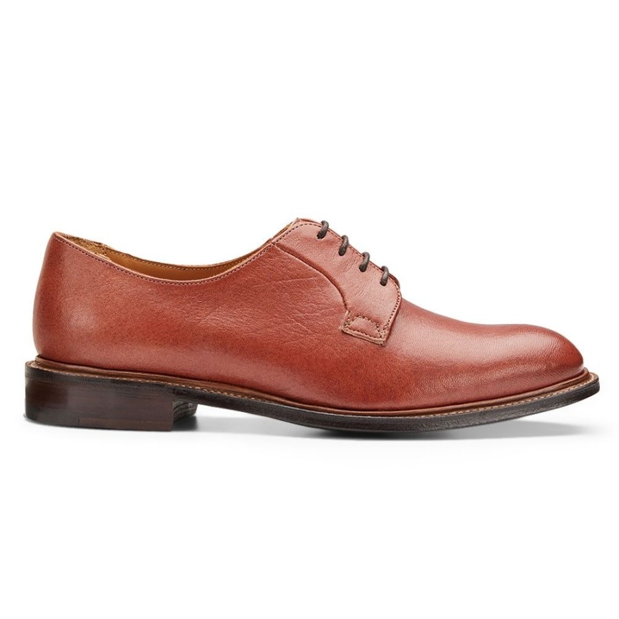 Women Cheaney Derbys | Kinloch Ef Derby In Tan Deerskin Leather