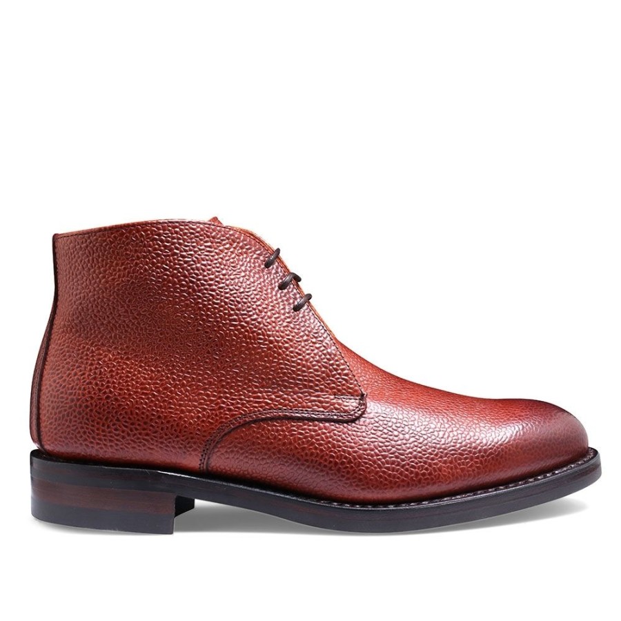 Women Cheaney Chukka Boots | Jessie R Chukka Boot In Mahogany Grain Leather