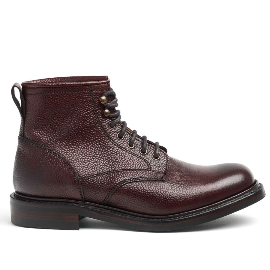 Women Cheaney Derby Boots | Jordyn Ii R Derby Boot In Burgundy Grain Leather