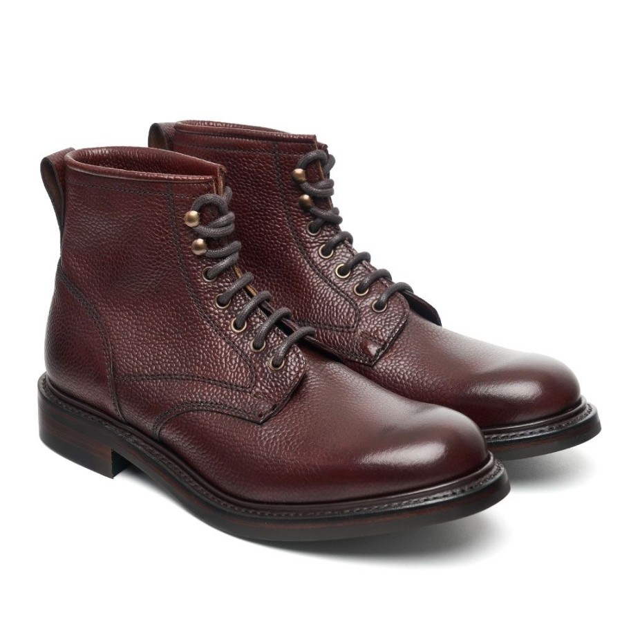 Women Cheaney Derby Boots | Jordyn Ii R Derby Boot In Burgundy Grain Leather